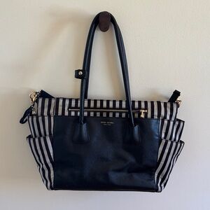 Henri Bendel Striped Diaper Bag